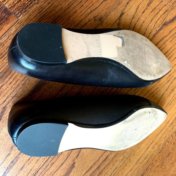 Leather pointy-toed Aldo flats - 6 - Picture 5 of 5